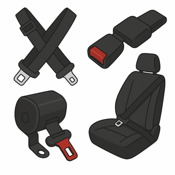 Golf Cart Seat Belts