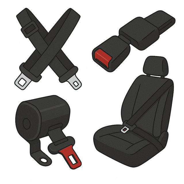 Golf Cart Seat Belts