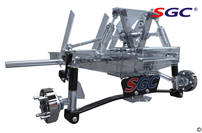 SGC 4″ Block (Spindle Extension) Lift Kit for Club Car DS (1993 & Up)