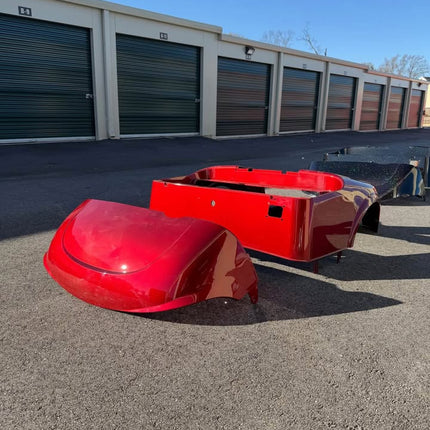 2016+ EZGO RXV Metallic Red Body Kit