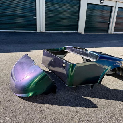 2016+ EZGO RXV Metallic Green/Blue Chameleon Body Kit
