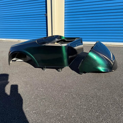 2016+ EZGO RXV Metallic Green/Blue Chameleon Body Kit