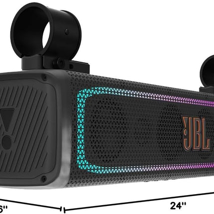 JBL RallyBar – 21″ Waterproof Golf Cart Bluetooth Soundbar