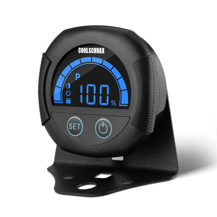 Universal Waterproof Golf Cart Battery Voltmeter & Capacity Monitor 12V–84V