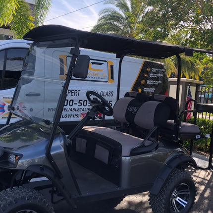 Canvas Sun Top 85in Extended Golf Cart Roof (Club Car)