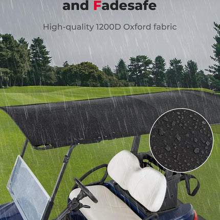 Canvas Sun Top 85in Extended Golf Cart Roof (Club Car)