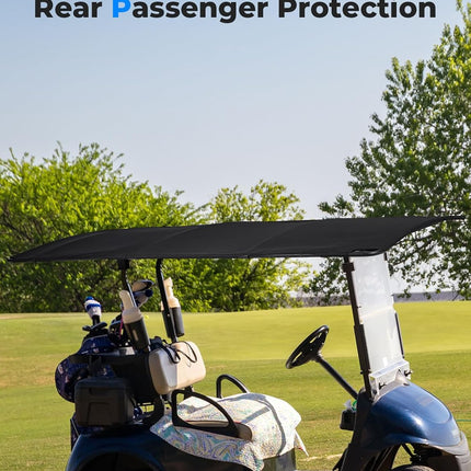 Canvas Sun Top 85in Extended Golf Cart Roof (EZGO RXV)