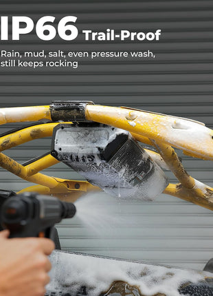 Midnight 90 Bluetooth Golf Cart / UTV Soundbar – 800W Waterproof