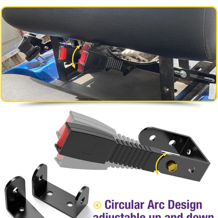 Universal Golf Cart Front and Rear Seat Belts (4 Passenger Standard)