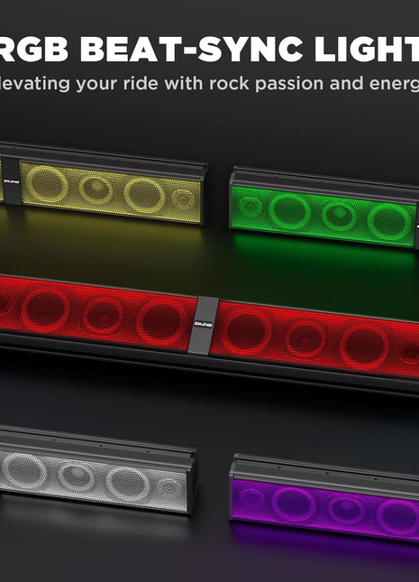 Ehaho 34" Waterproof Golf Cart Bluetooth Soundbar