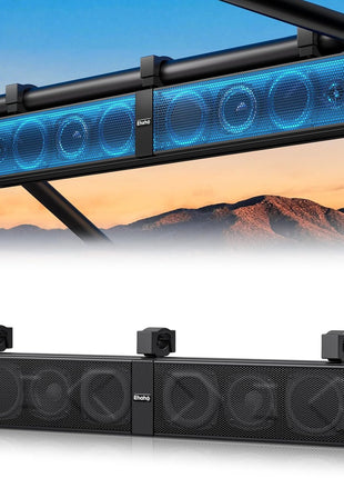 Ehaho 34" Waterproof Golf Cart Bluetooth Soundbar