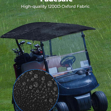 Canvas Sun Top 85in Extended Golf Cart Roof (EZGO RXV)