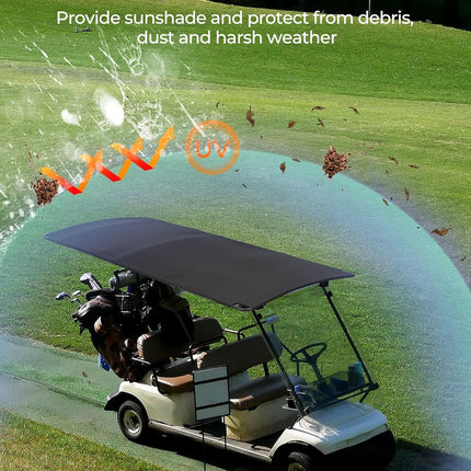 Canvas Sun Top 85in Extended Golf Cart Roof (EZGO TXT)