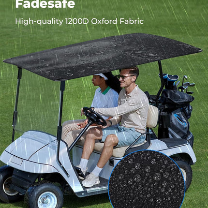 Canvas Sun Top 85in Extended Golf Cart Roof (EZGO TXT)