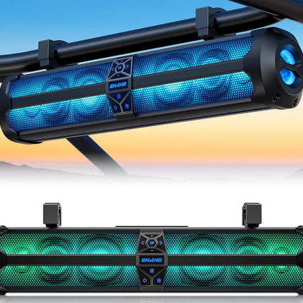 Ehaho 8-Speaker 29" Waterproof Golf Cart Bluetooth Soundbar