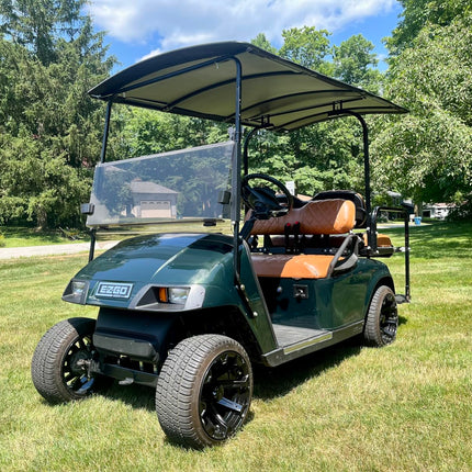 Canvas Sun Top 85in Extended Golf Cart Roof (EZGO TXT)