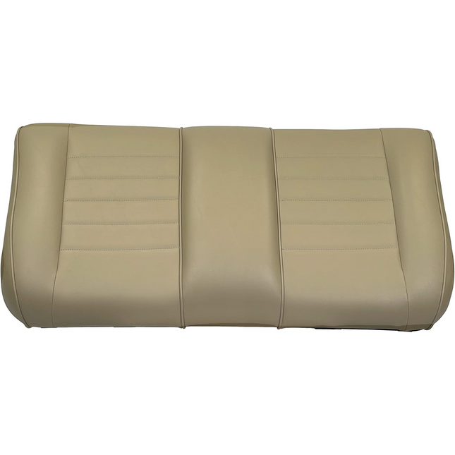Deluxe Luxurious Beige Seat Bottom Cushion Replacement for EZGO RXV