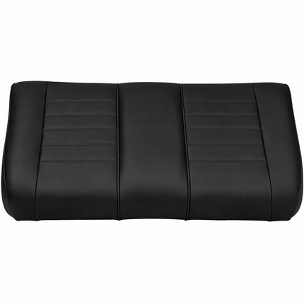 Deluxe Luxurious Black Seat Bottom Cushion Replacement for EZGO RXV