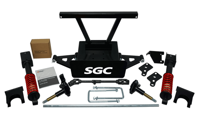 SGC 6″ Heavy Duty A-Arm Lift Kit with Built-In Coil-Over Shocks for Club Car DS (1982–2003)