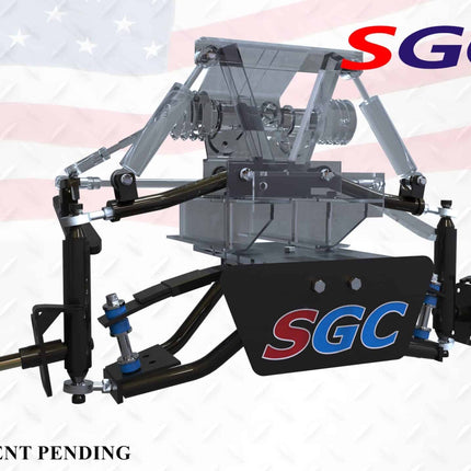 SGC 6″ Heavy Duty Double A-Arm Suspension Lift Kit for Club Car Carryall & Villager (1996–2011)