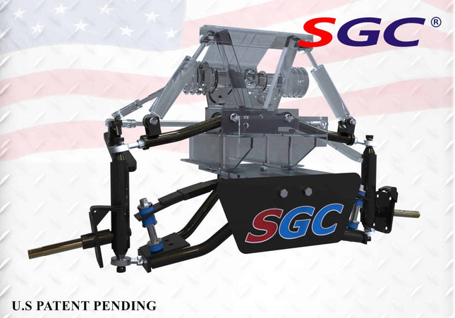 SGC 6″ Heavy Duty Double A-Arm Suspension Lift Kit for Club Car Carryall & Villager (1996–2011)