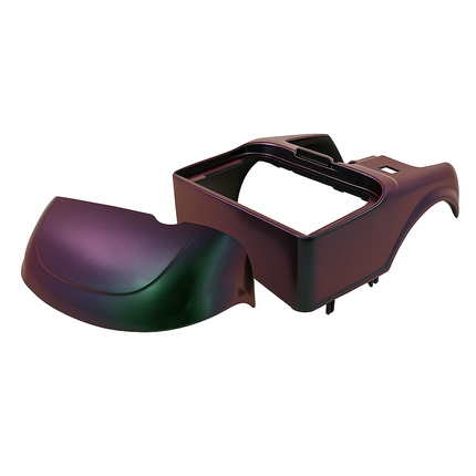 2016+ EZGO RXV Metallic Green/Purple Chameleon Body Kit