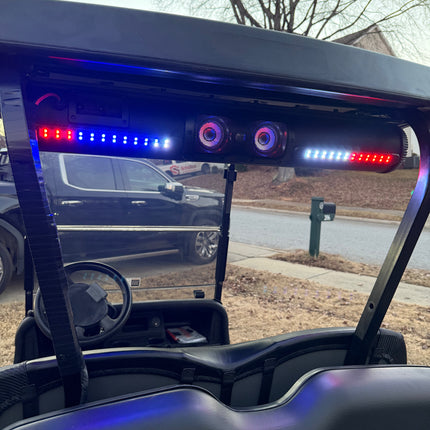 SoundExtreme Elite SEDS33 – 33″ Waterproof 360° Golf Cart Soundbar