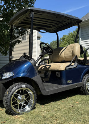 SGC 14" Venom Golf Cart Wheels Premounted on Stinger 20" All Terrain Tires