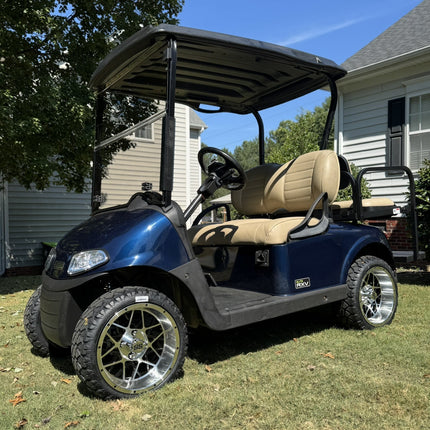 SGC 14" Venom Golf Cart Wheels Premounted on Stinger 20" All Terrain Tires