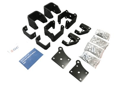 SGC 4″ Block Lift Kit for EZGO TXT (1994–2001.5 Electric)