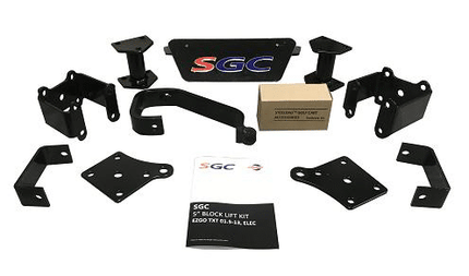 SGC 5″ Block Lift Kit for EZGO TXT/PDS (2001.5–2013 Electric)