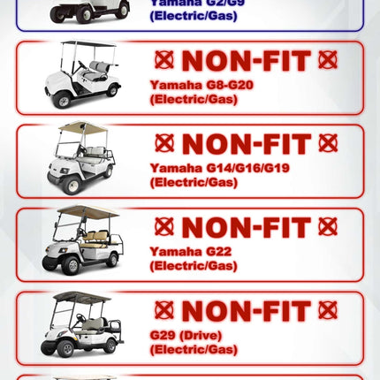 SGC 6″ A-Arm Lift Kit for Yamaha G2 / G9 (Electric or Gas)