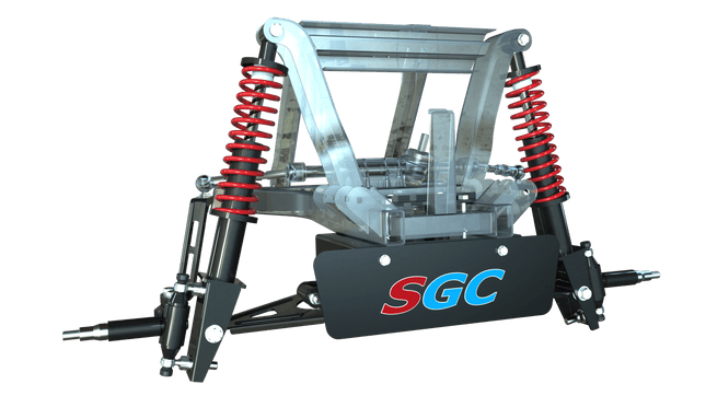 SGC 6″ Heavy Duty Coil-Over Single A-Arm Lift Kit for Yamaha G29 “Drive” (Electric or Gas)