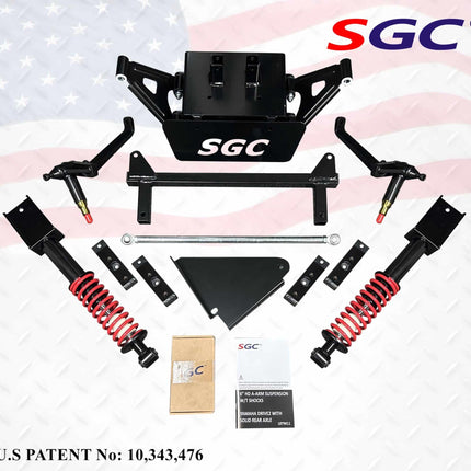 SGC 6″ A-Arm Lift Kit for Yamaha Drive 2 Fleet Model – Solid Axle (2017-Up Electric Only)