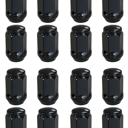 SGC Gloss Black Golf Cart Lug Nuts