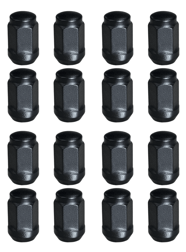 SGC Matte Black Golf Cart Lug Nuts