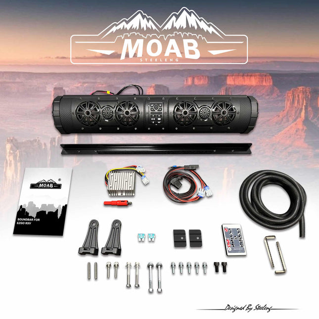 MOAB DX800 Bluetooth LED Soundbar for EZGO RXV