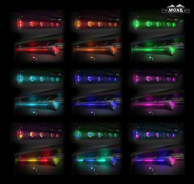 MOAB DX800 Bluetooth LED Soundbar for EZGO RXV