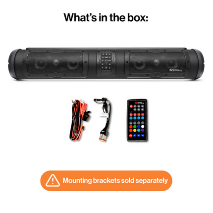 SoundExtreme SE28 Elite – 28″ Waterproof Golf Cart Bluetooth Soundbar