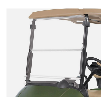 MOAB DOT-Approved Clear Foldable Windshield for EZGO RXV (2008–2022)