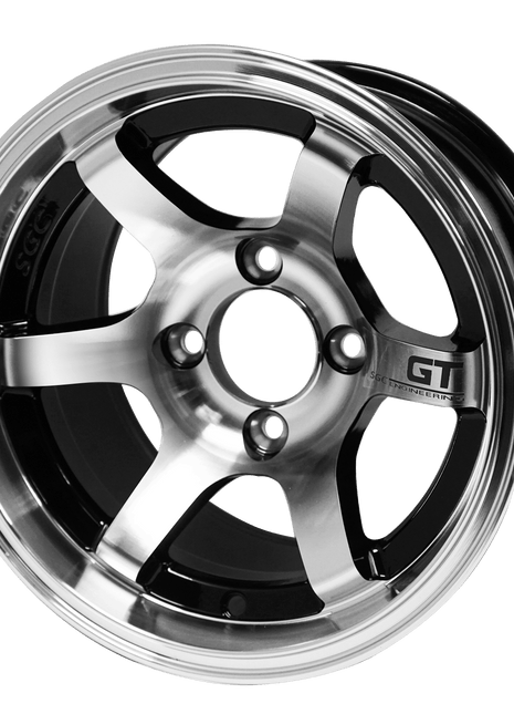 SGC 12″ GT Machined/Black Aluminum Alloy Wheel