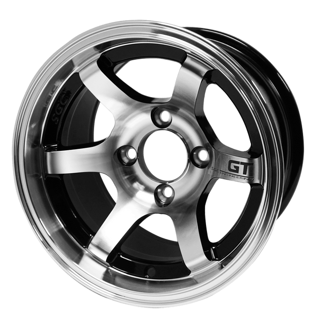 SGC 12″ GT Machined/Black Aluminum Alloy Wheel