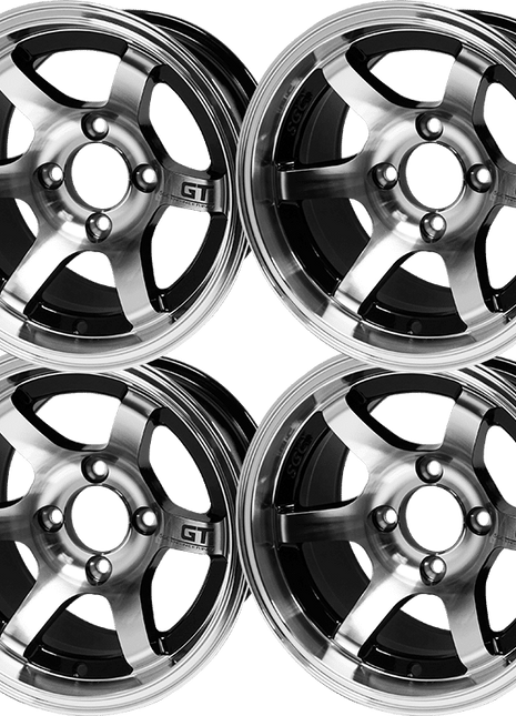 SGC 12″ GT Machined/Black Aluminum Alloy Wheel