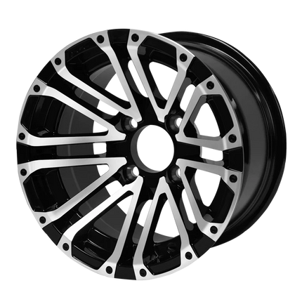 SGC 14" Lancer Golf Cart Wheels Premounted on Stinger 20" All Terrain Tires