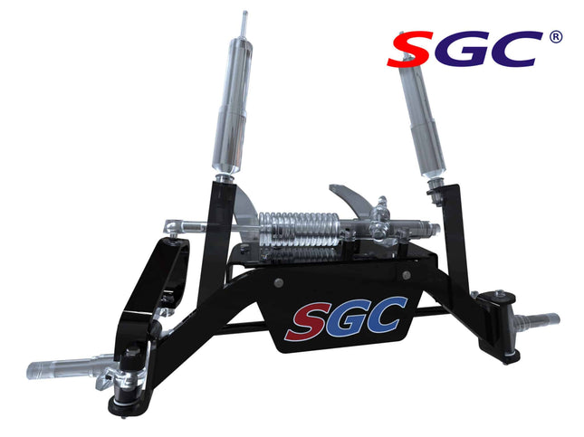 SGC 6″ Drop Axle Lift Kit for EZGO MPT / Workhorse 1200 (2001.5–2013 Gas)