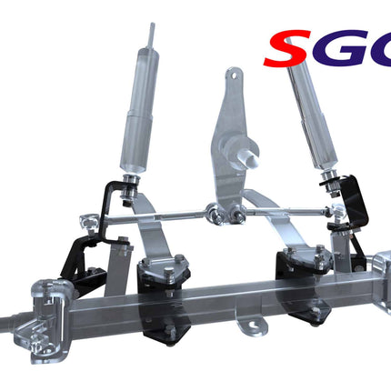 SGC 4″ Block Lift Kit for EZGO TXT (1994–2001.5 Gas)