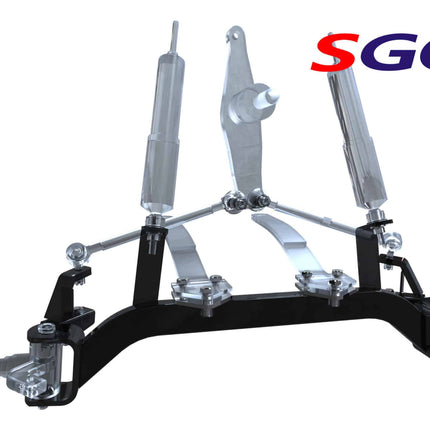 SGC 6″ Drop Axle Lift Kit for EZGO MPT / Workhorse 1200 (1994–2001.5 Gas)