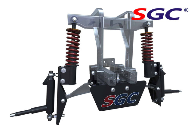 SGC 6″ Heavy Duty Coil-Over A-Arm Lift Kit for EZGO RXV (2014–Up Electric)