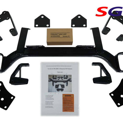 SGC 6″ Drop Axle Lift Kit for EZGO TXT (1994–2001.5 Electric)